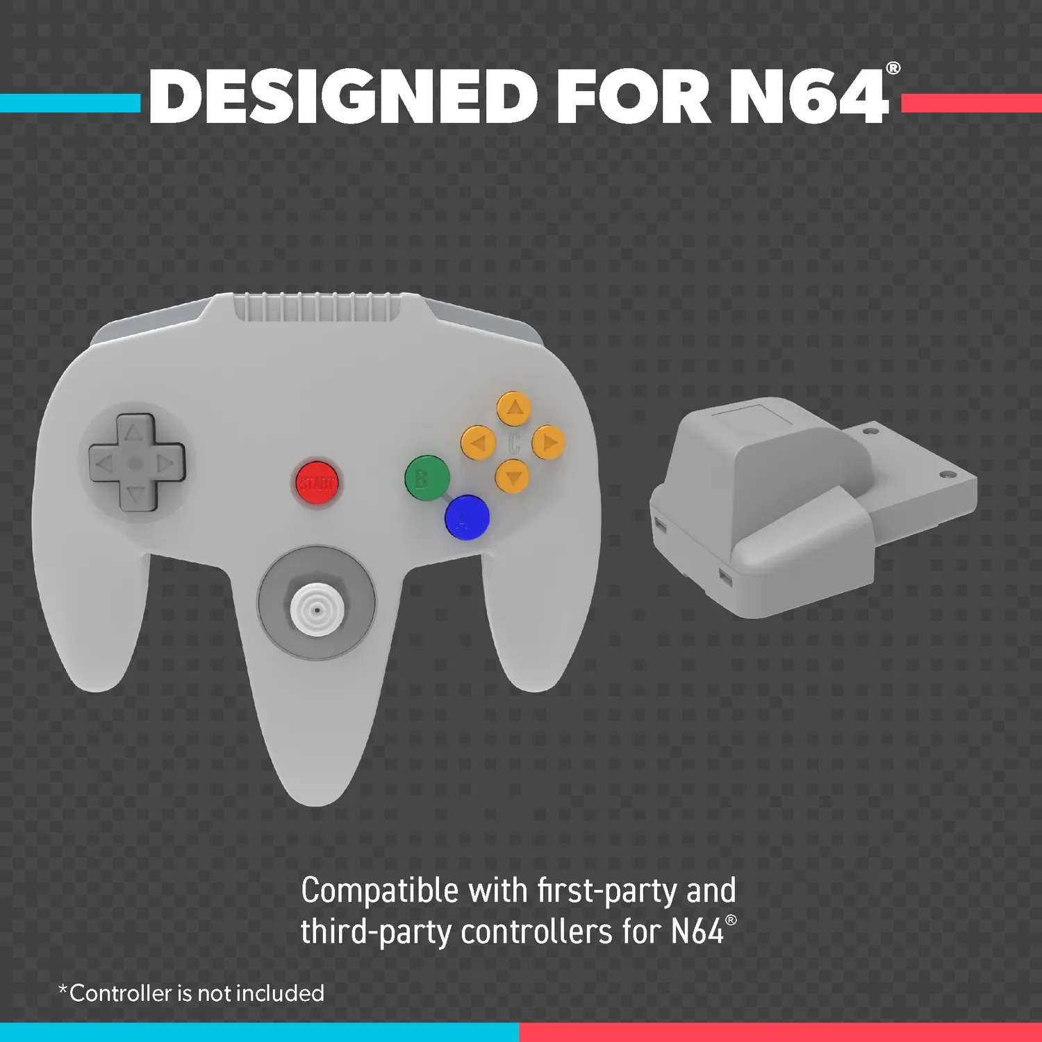 Tomee Rumble Pak N64 rumble pak met trilling