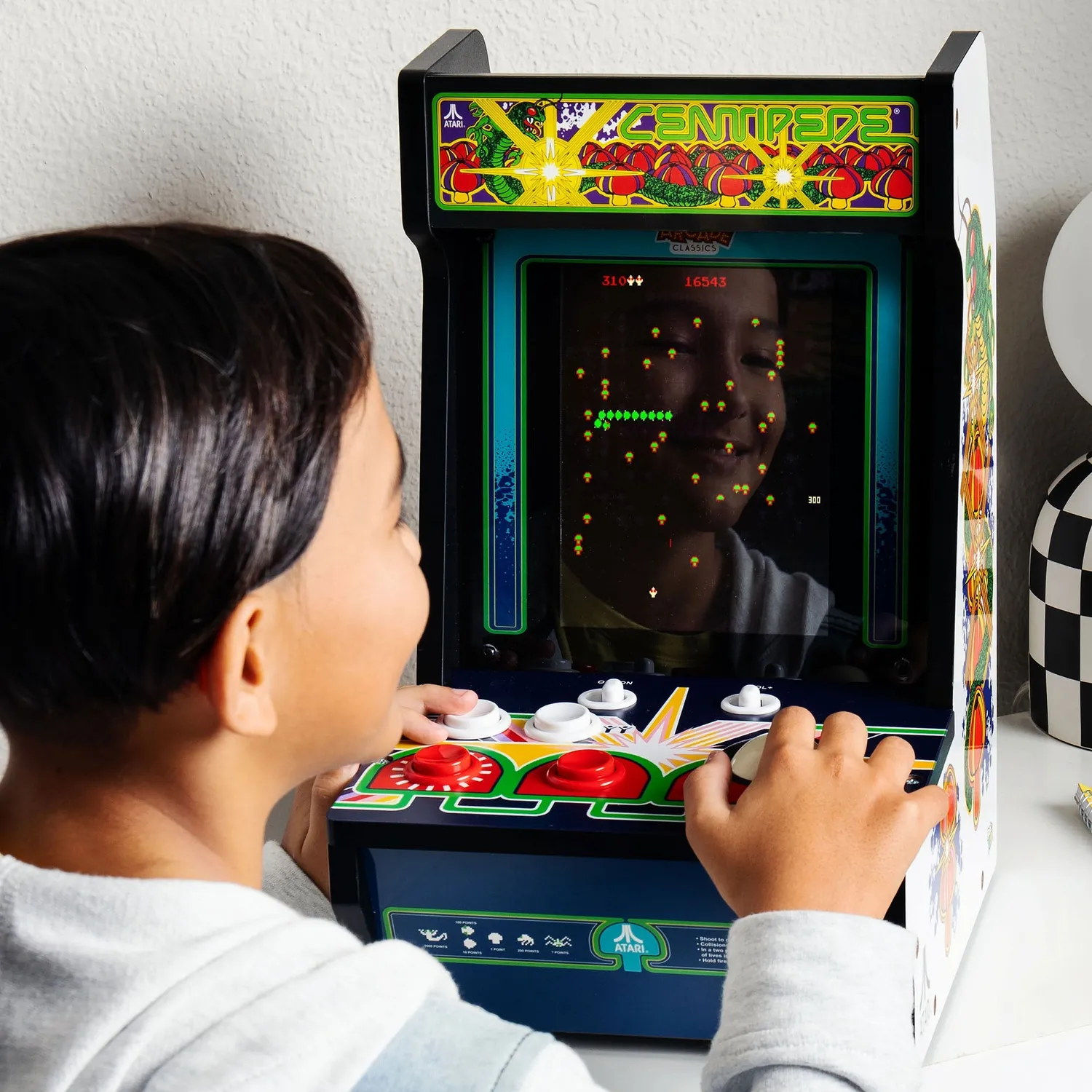 Arcade1Up Atari Centipede Counter arcadekast 8 inch 5 games