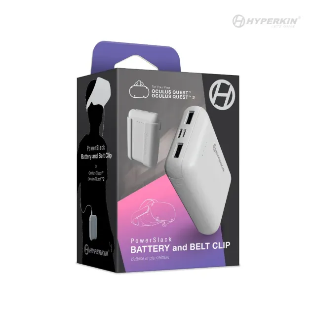 Hyperkin PowerSlack batterij met riemclip Quest Quest 2 6-8 uur