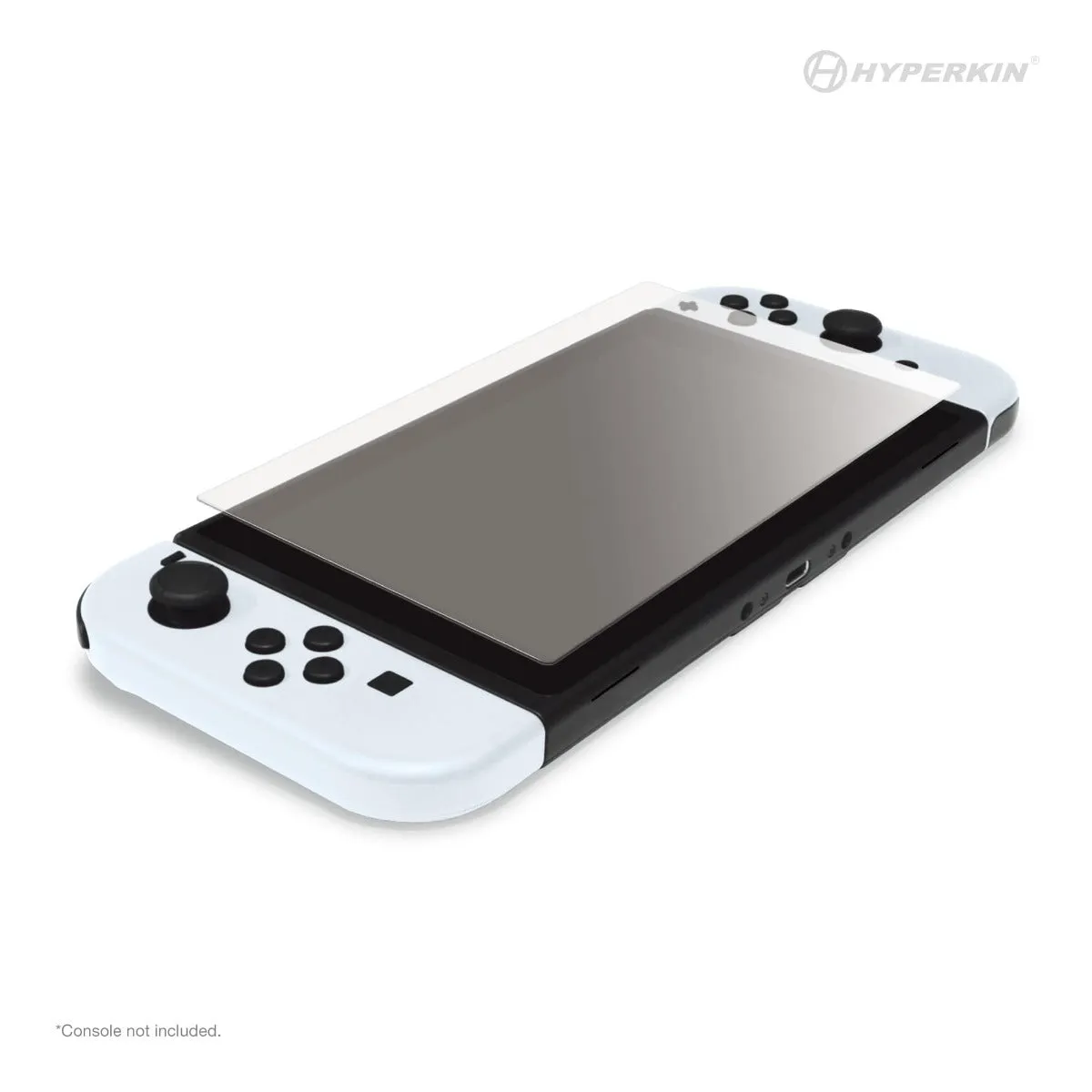 Hyperkin Nintendo Switch OLED screenprotector met doekje