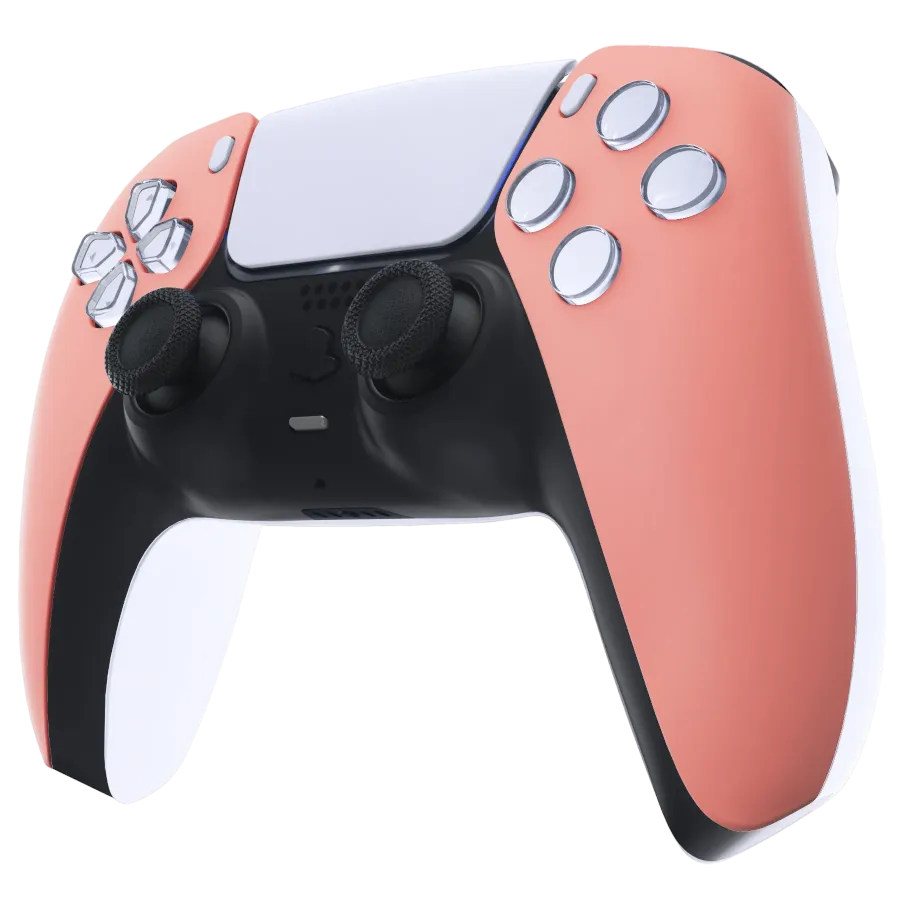 Clever Gaming PS5 Coral Pink controller koraalroze custom