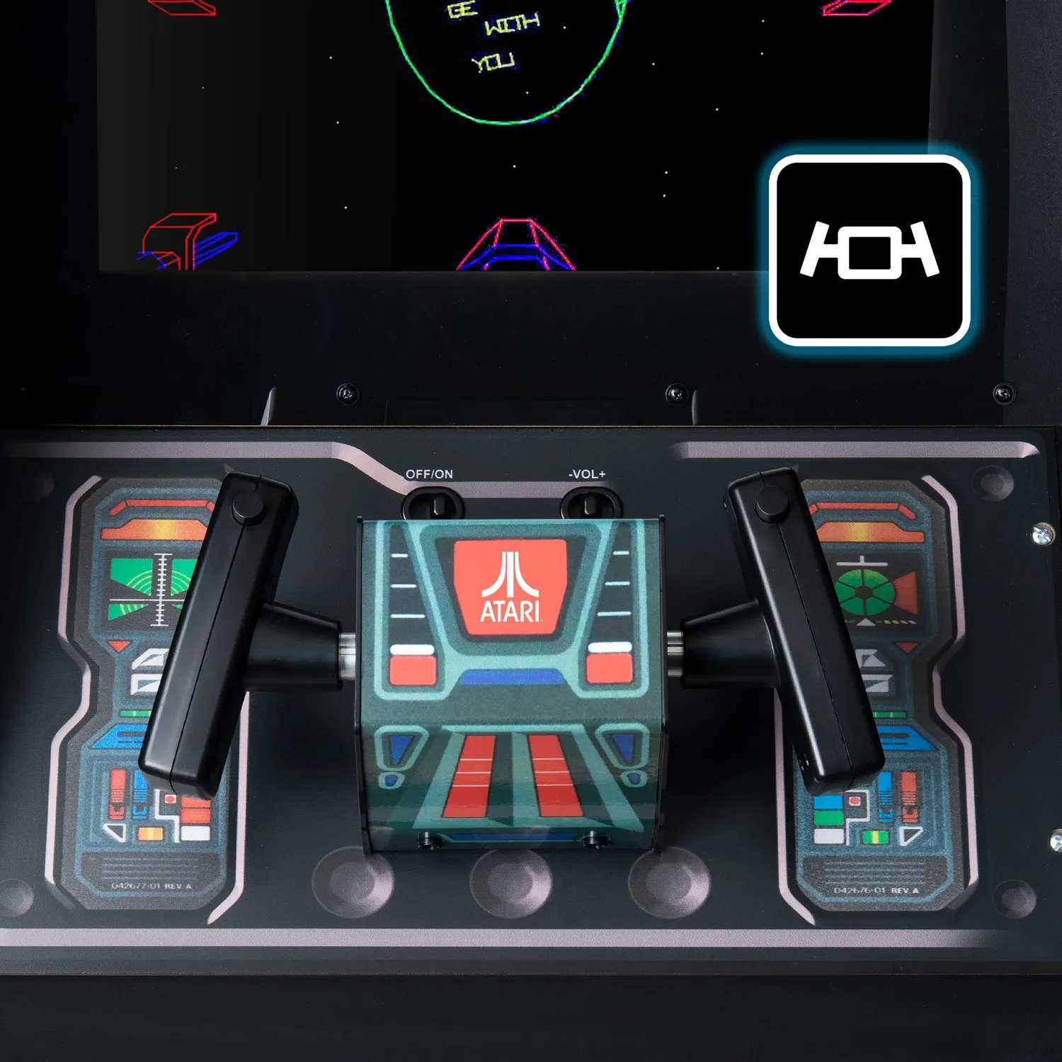 Arcade1Up Ultra Series Atari Star Wars arcadeautomaat yoke