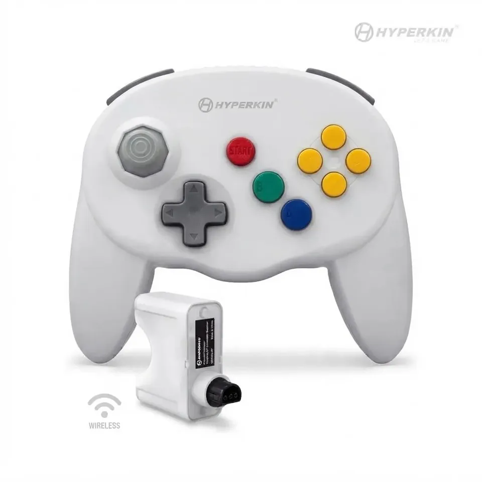 Hyperkin Admiral Premium BT controller wit N64 draadloos