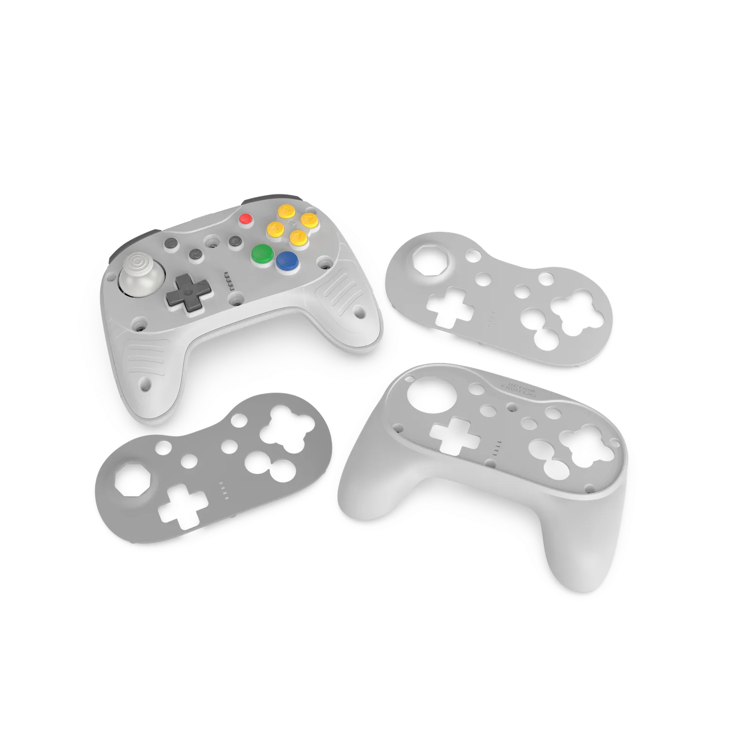 Hyperkin Brawler64 Pro draadloze controller grijs hall effect