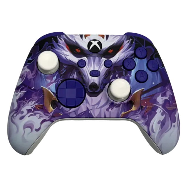 Clever Gaming Purple Kitsune Xbox controller custom