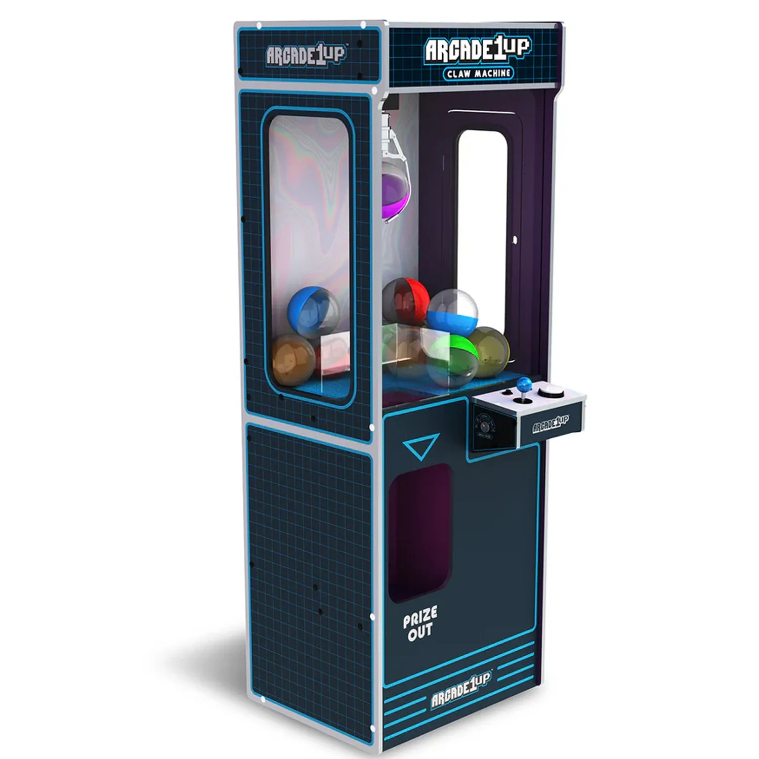 Arcade1Up Claw Machine grijpmachine met 12 capsules