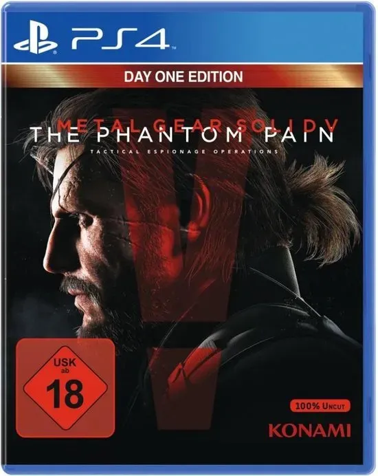 PlayStation 4 Metal Gear Solid V The Phantom Pain game stealth