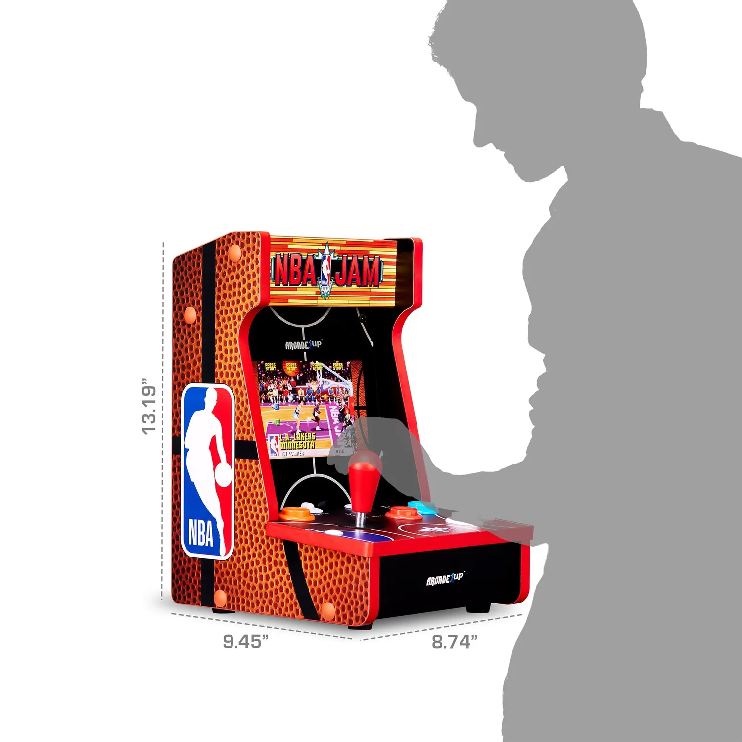 Arcade1Up NBA Jam Countercade arcadekast 7 inch 3 games