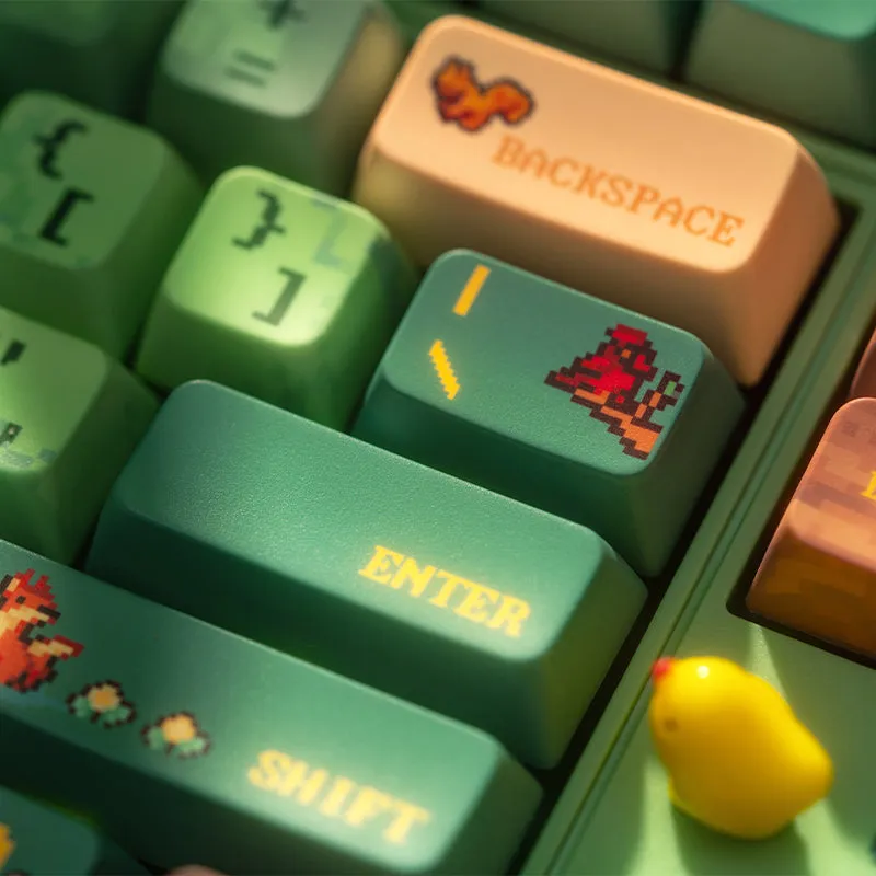 8BitDo Retro 87 toetsenbord mechanisch Forest Wonder