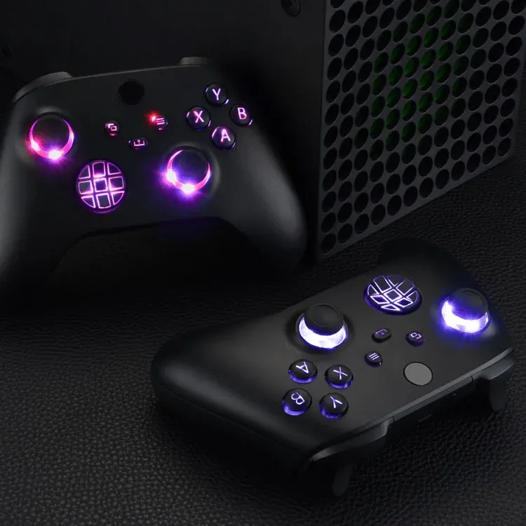 Clever Gaming Pro LED Xbox controller zwart met licht