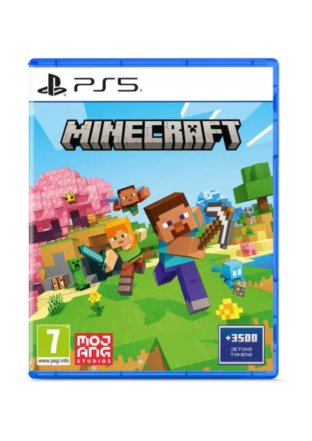PlayStation Minecraft PS5 game survival creatief