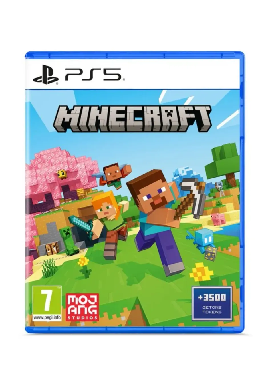 PlayStation Minecraft PS5 game survival creatief