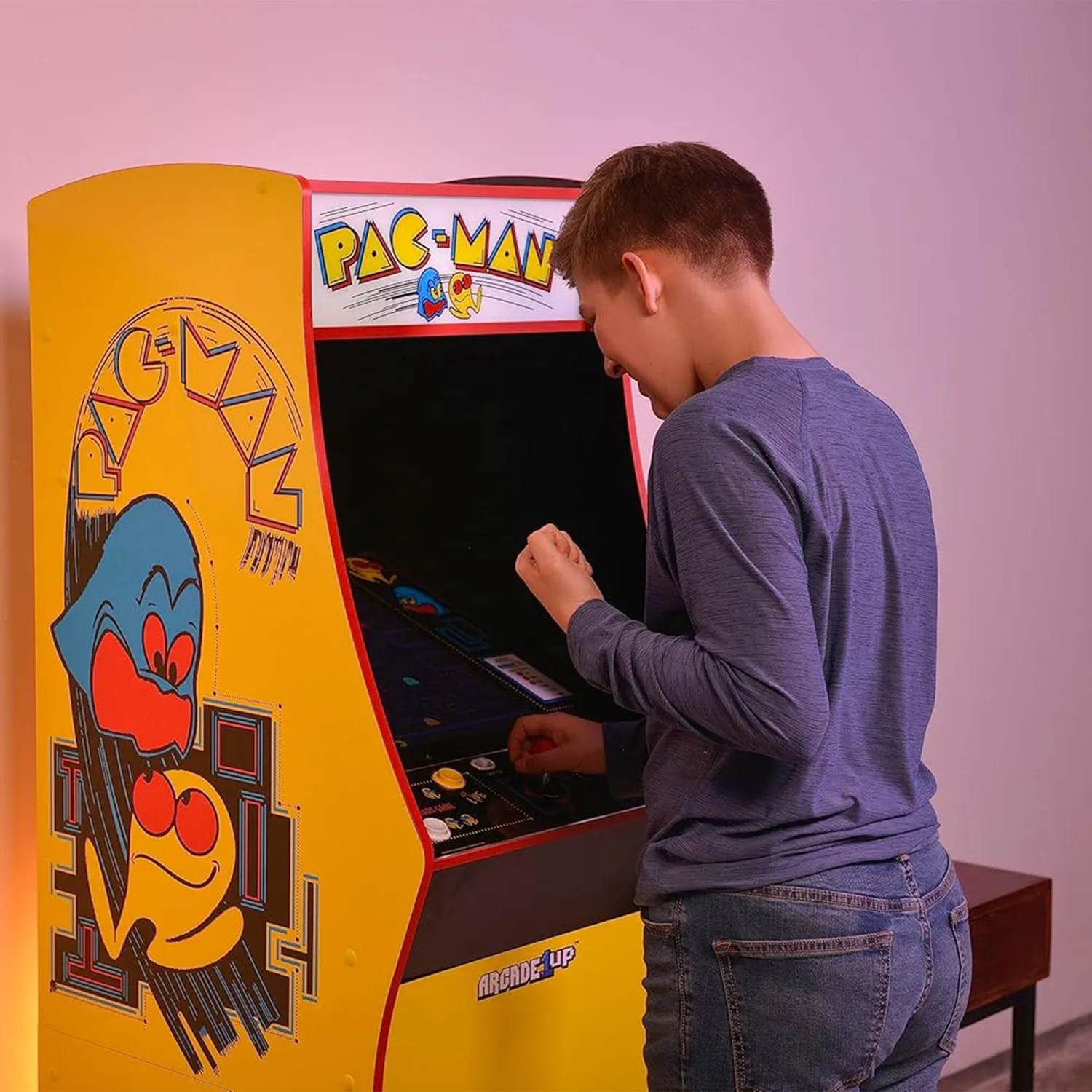 Arcade1Up Pac-Man Deluxe arcadekast 17 inch 14 games