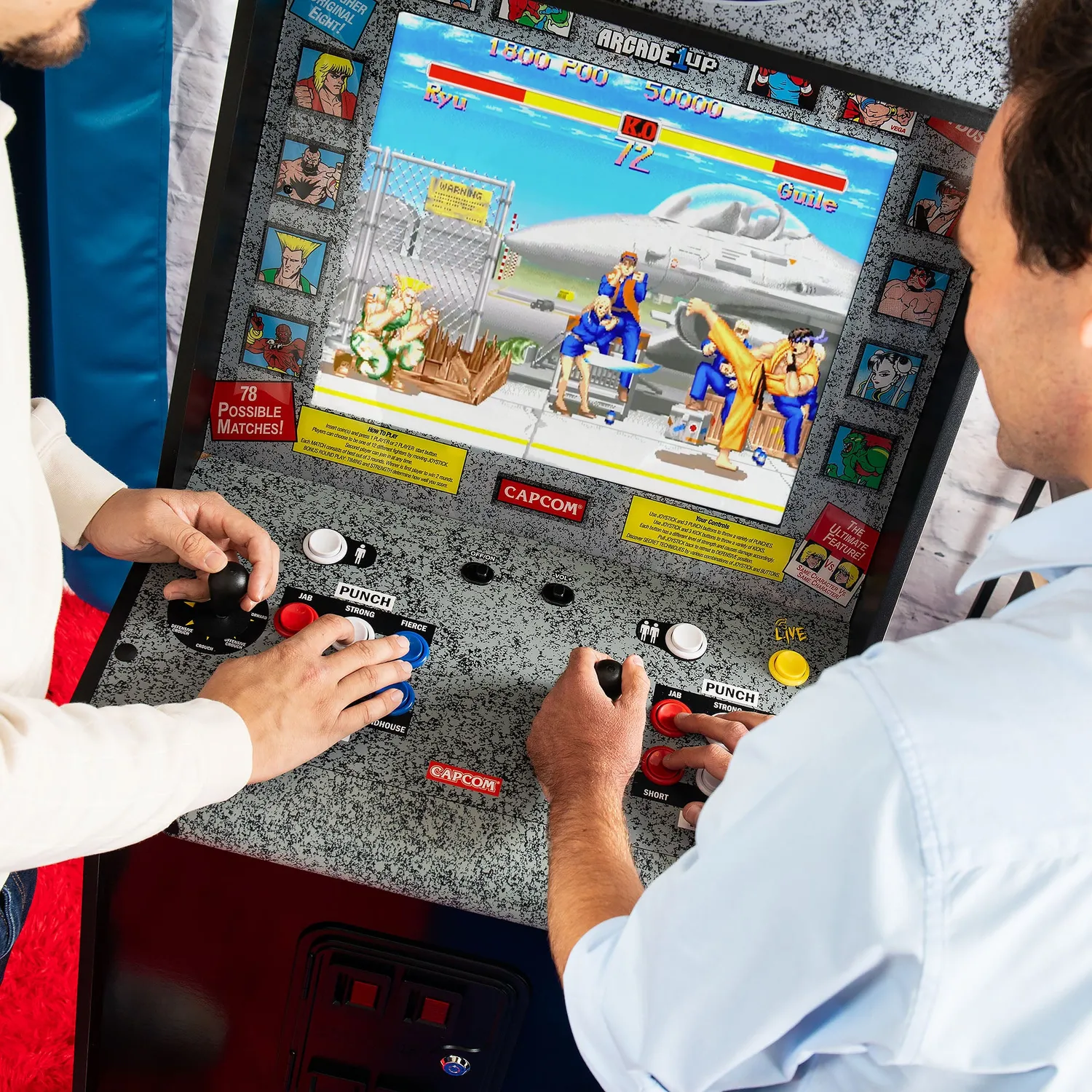 Arcade1Up Supreme Street Fighter II arcadeautomaat wifi