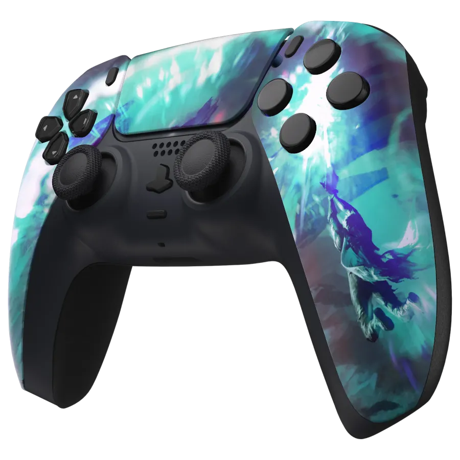 Clever Gaming Frozen Fantasy PS5 controller ijsblauw