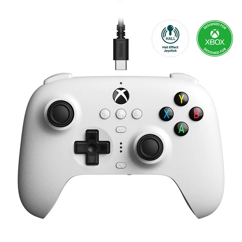 8BitDo Ultimate Wired Controller Xbox controller zwart Hall Effect