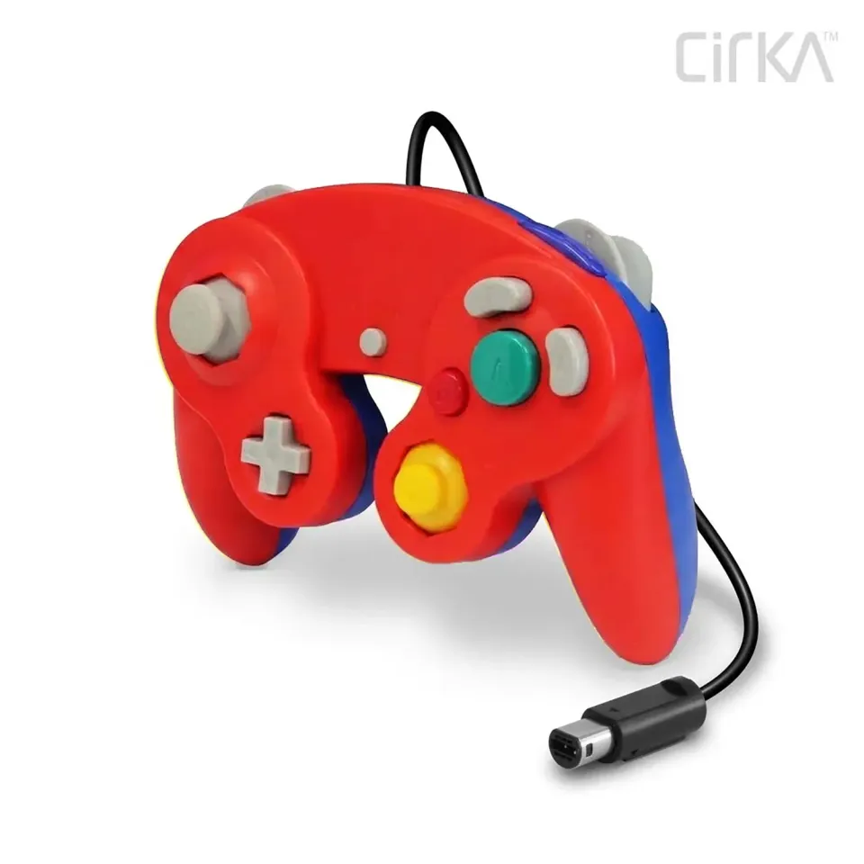 Hyperkin CirKa Wired Controller gamecube rood-blauw