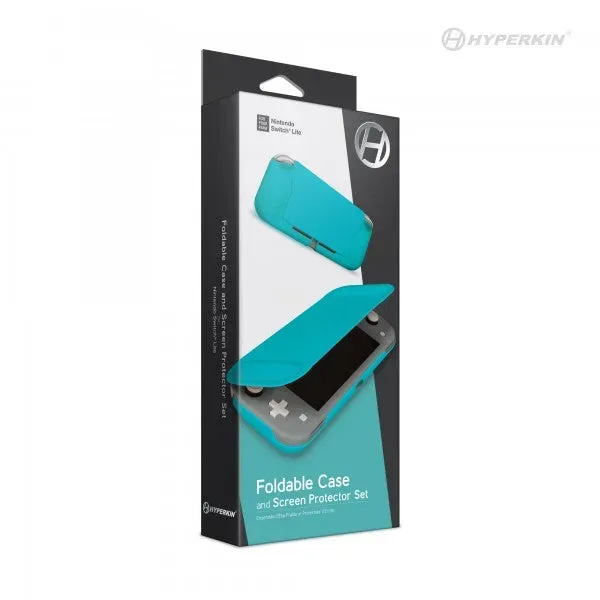 Hyperkin Switch Lite Hoes Turquoise met Protector