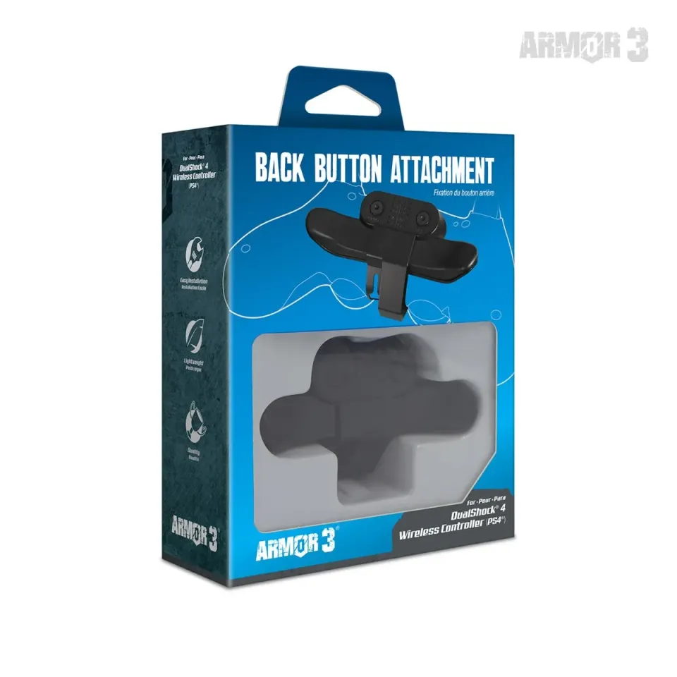 Hyperkin PS4 controller back button attachment zwart