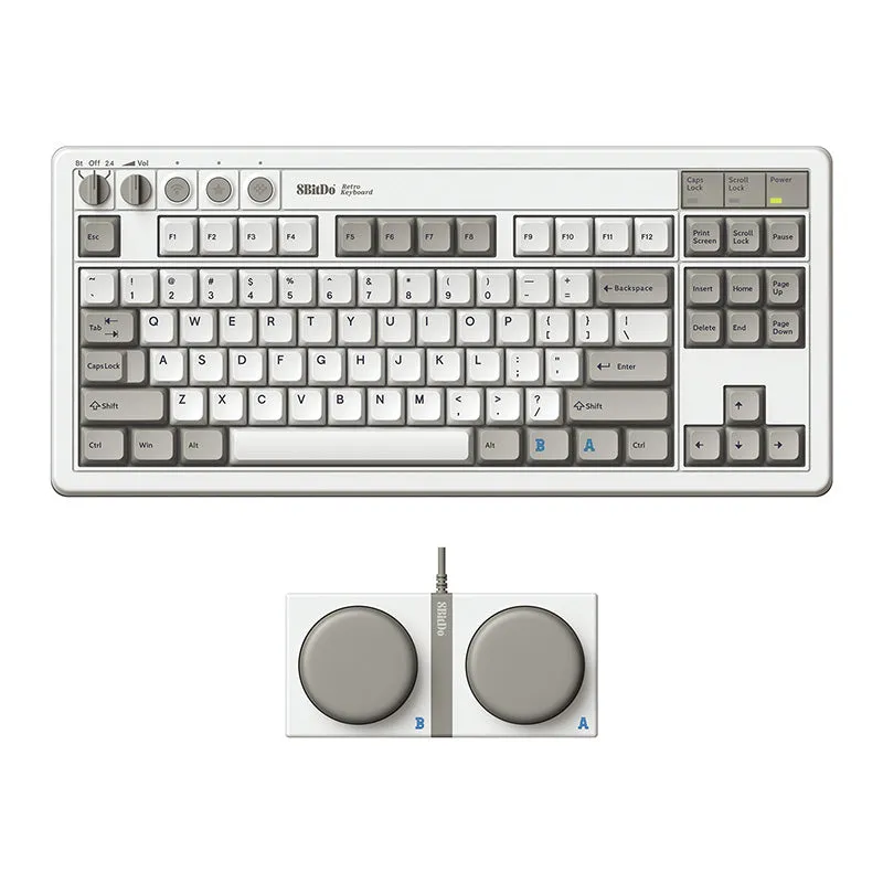 8BitDo Retro Mechanical Keyboard toetsenbord C64 Edition mechanisch
