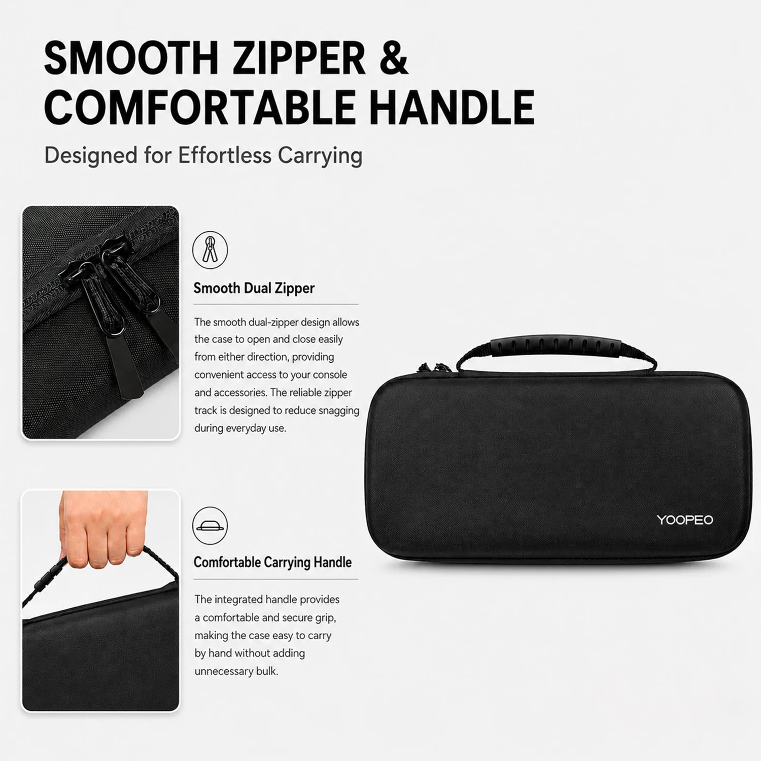 YOOPEO YP118 draagtas Switch 2 met Joy-Con 2 vak