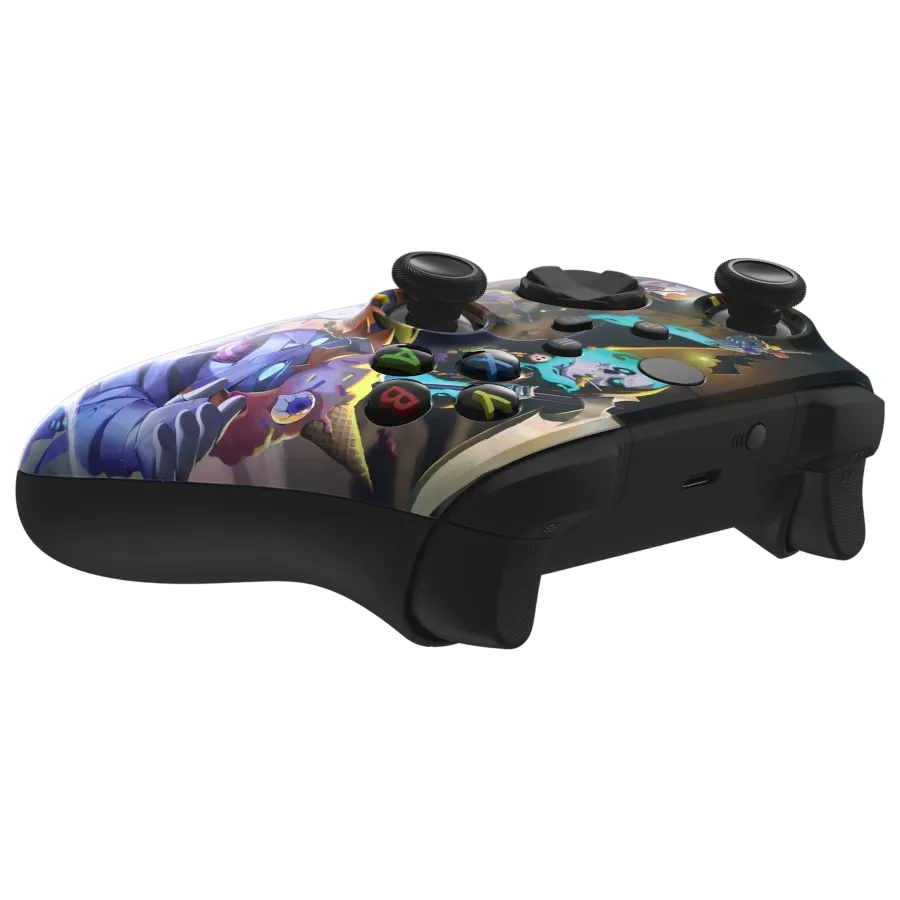 Clever Gaming Halloween Xbox controller glow in the dark