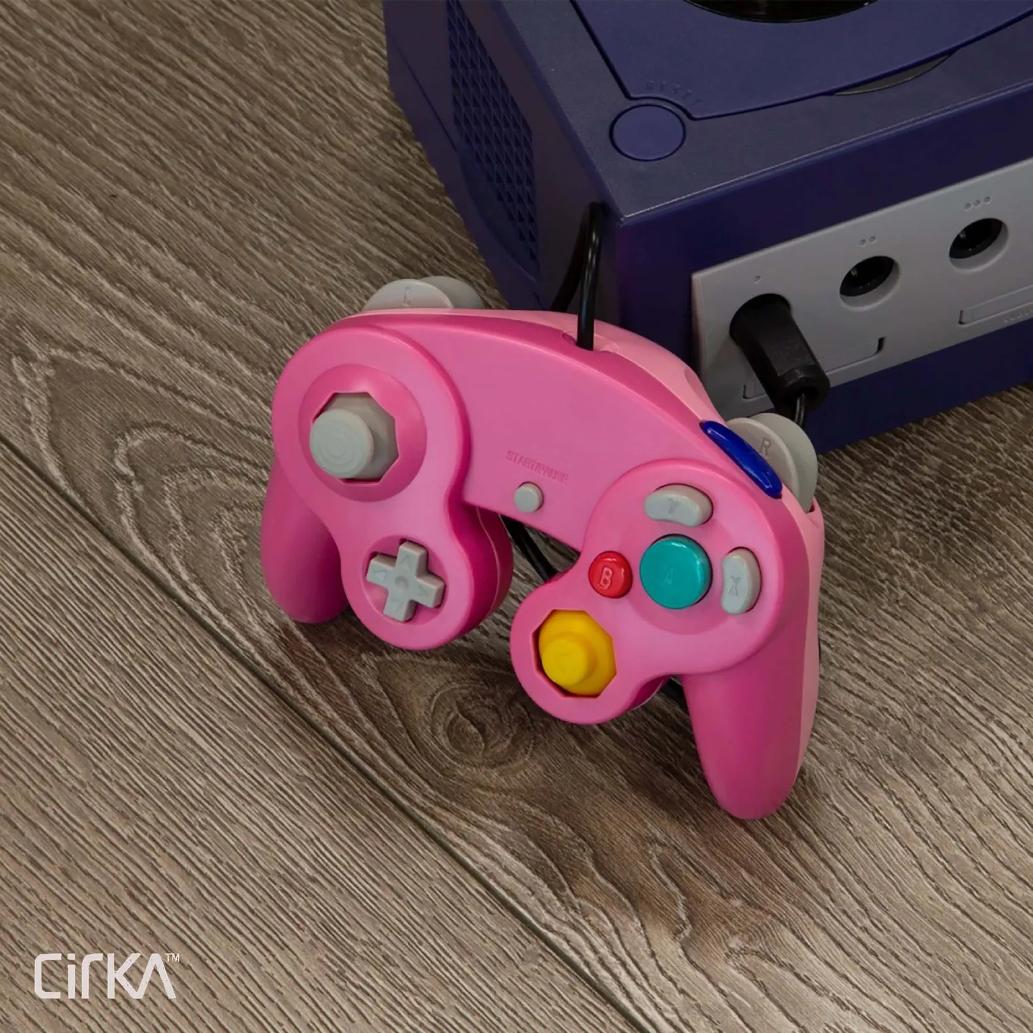 Hyperkin CirKa controller bedraad Bubblegum Pink GameCube