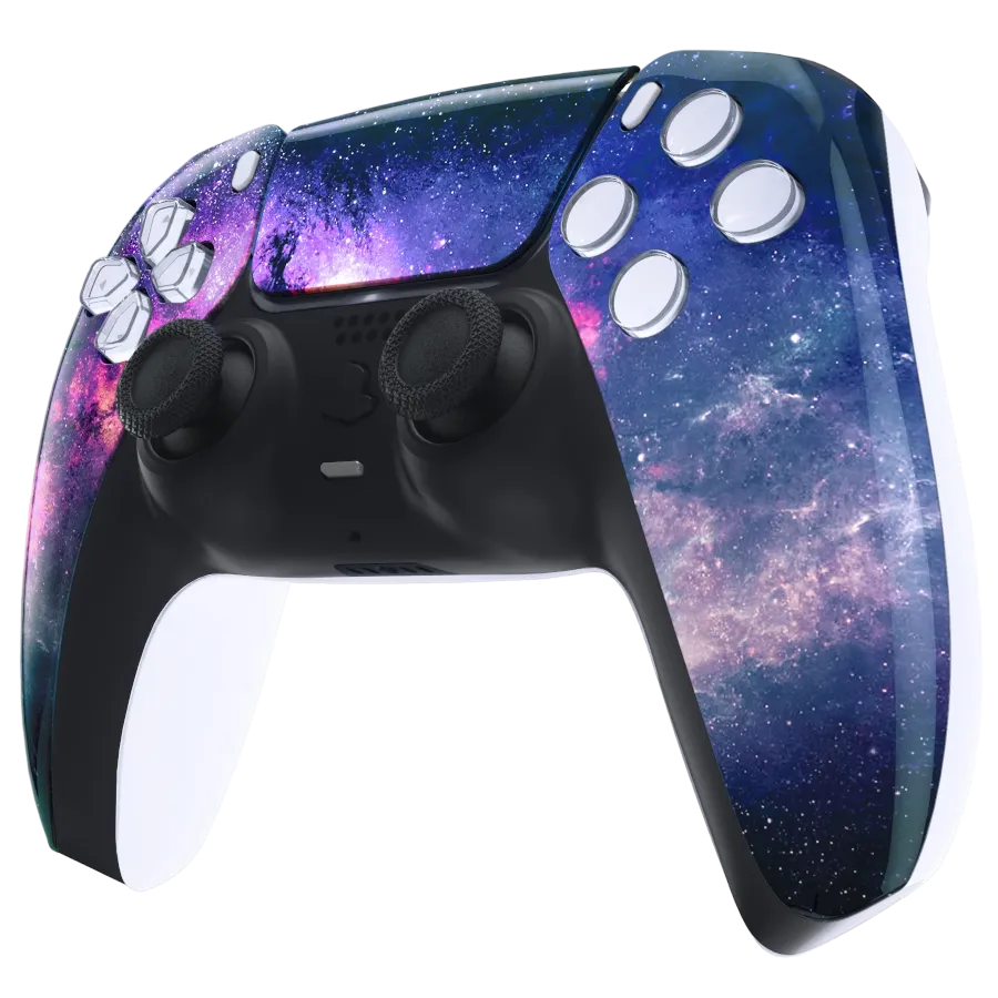 Clever Gaming Galaxy PS5 controller draadloos sterrenprint