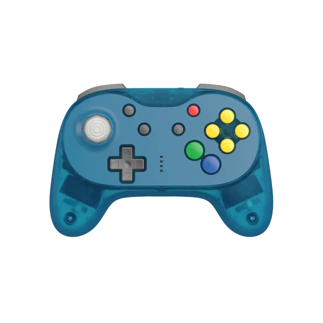 Hyperkin Brawler64 Pro Wireless Controller ice blue N64 hall-effect