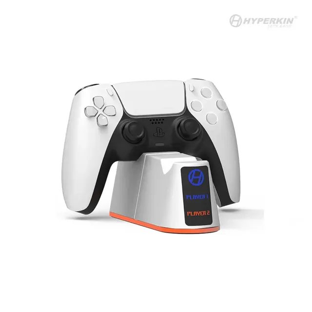Hyperkin GigaBlast Dual Charging Station controller lader wit PS5