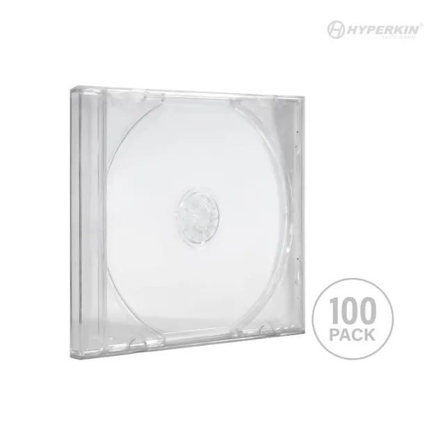 Hyperkin CD Jewel Case cd-hoes 100 stuks standaard