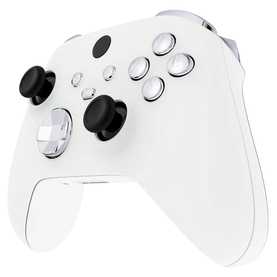 Clever Gaming Xbox White Silver controller wit