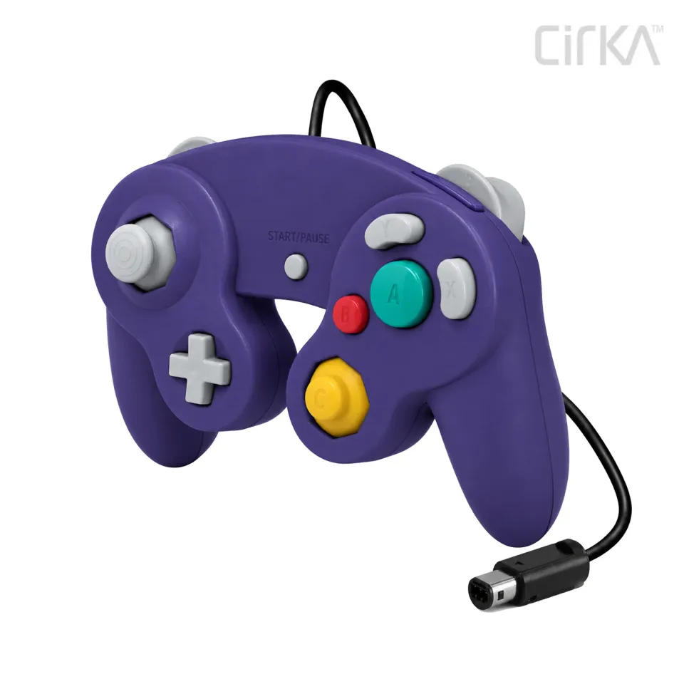 Hyperkin CirKa bedrade controller GameCube paars