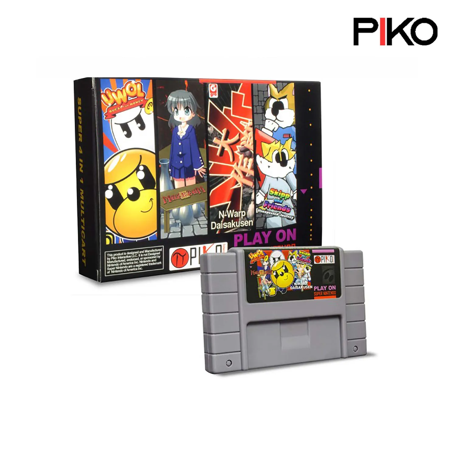 Hyperkin Super 4 in 1 multicart SNES spelcartridge