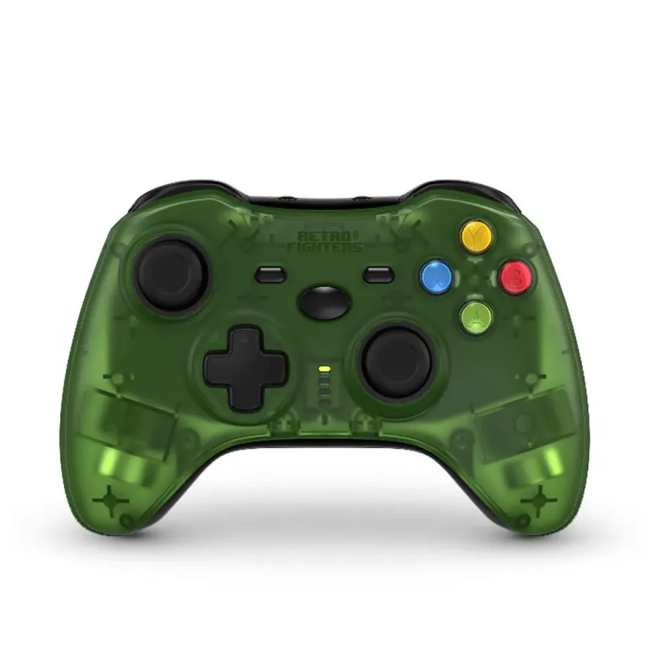 Hyperkin Hunter 360 draadloze controller transparant groen