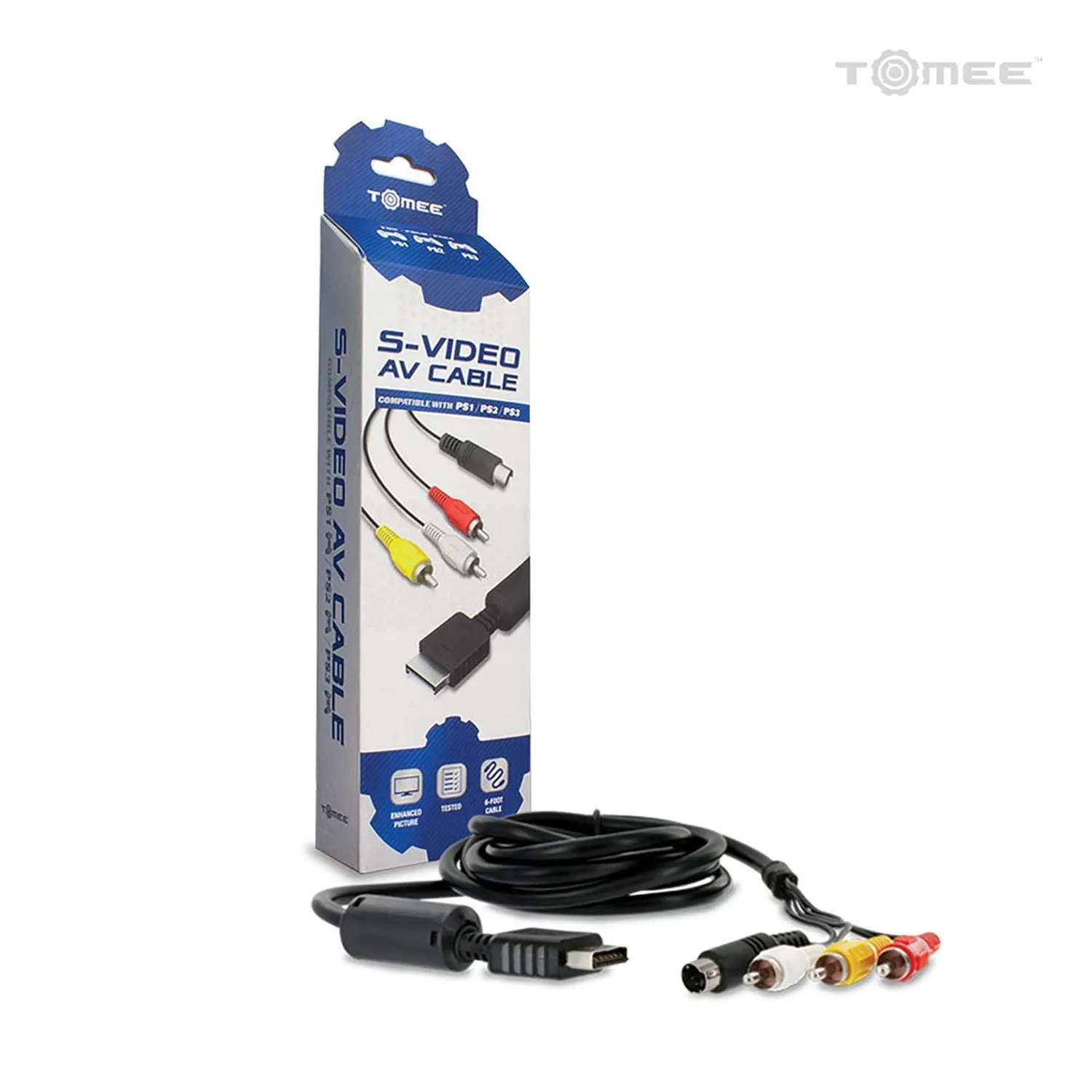 Hyperkin S-Video AV kabel PS1 PS2 PS3 scherper beeld