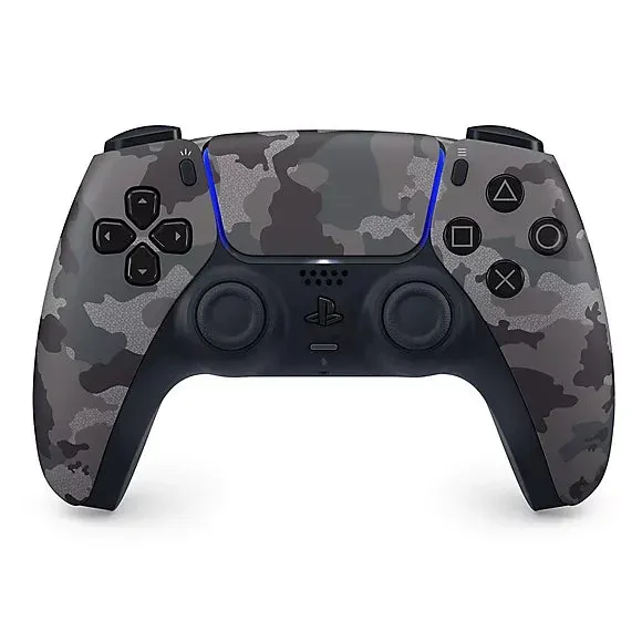 PlayStation 5 DualSense controller grijze camouflage met doos