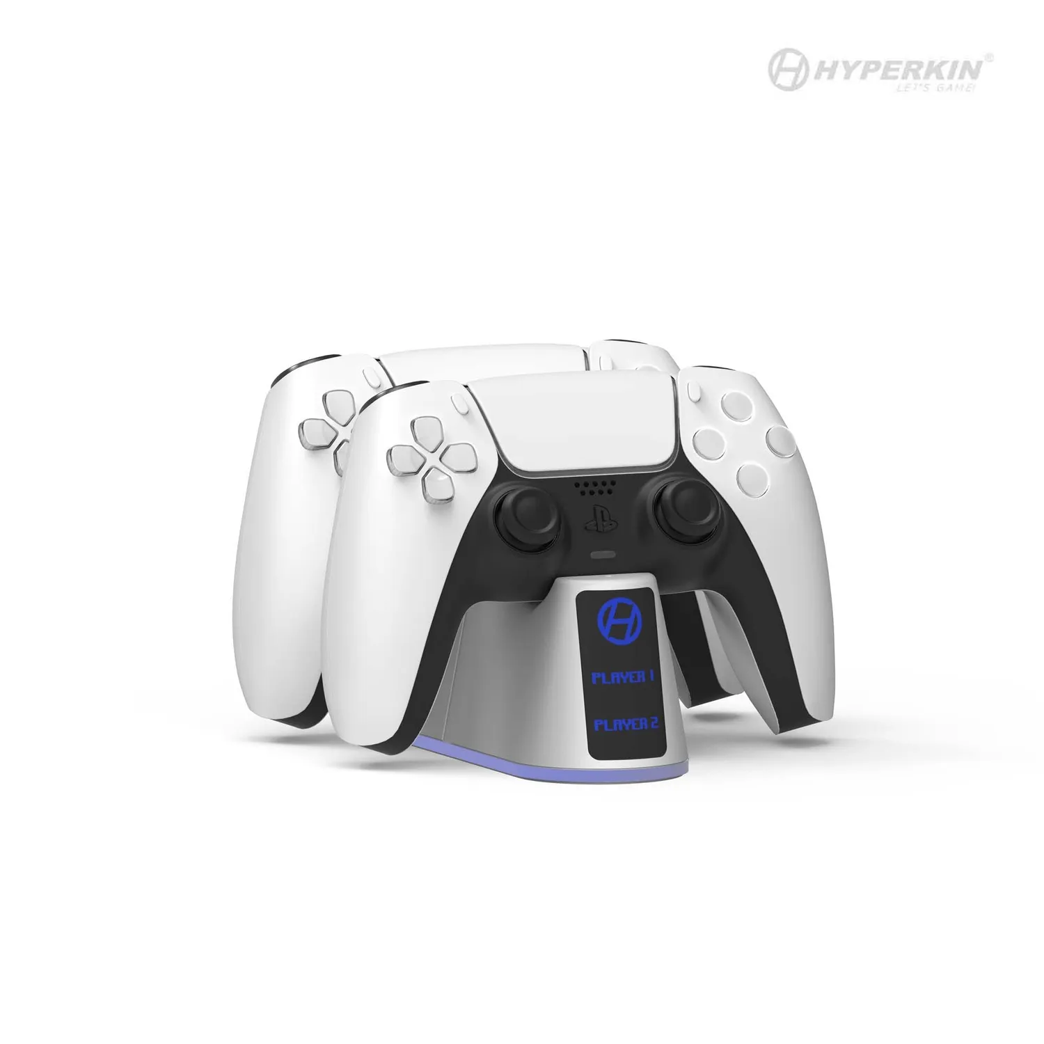 Hyperkin GigaBlast Dual Charging Station controller lader wit PS5