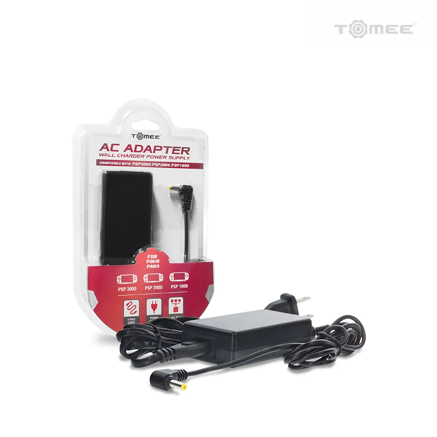 Tomee AC Adapter oplader PSP 1000 2000 3000