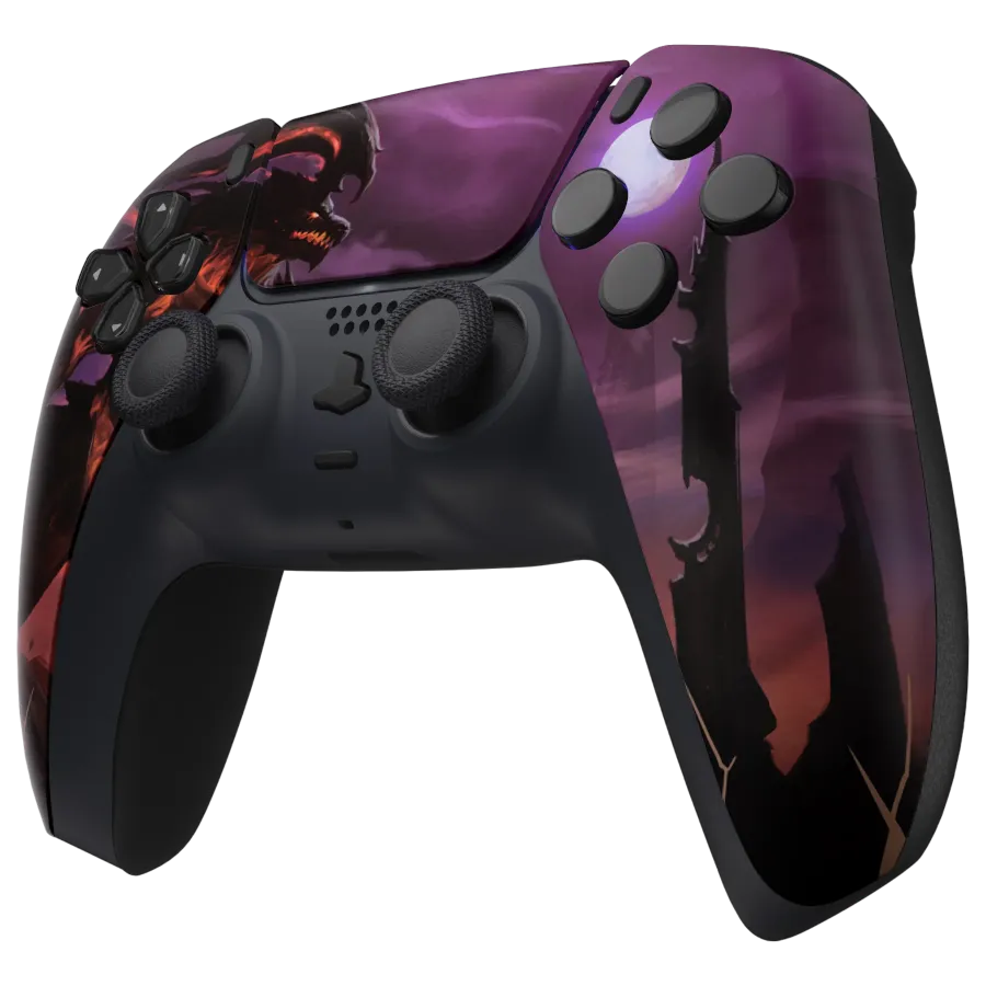 Clever Gaming Dragon Lord PS5 controller draak design