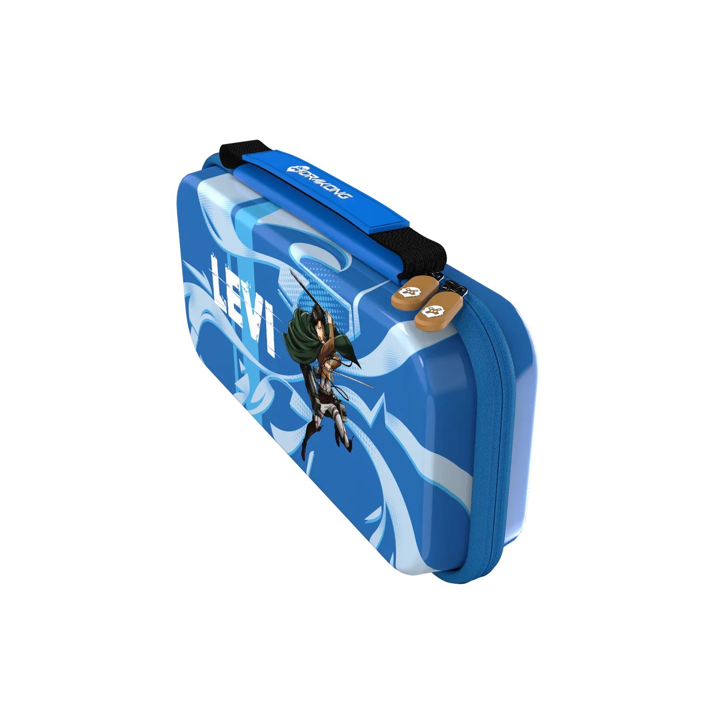 Hyperkin Attack on Titan EVA draagtas Levi blauw Switch