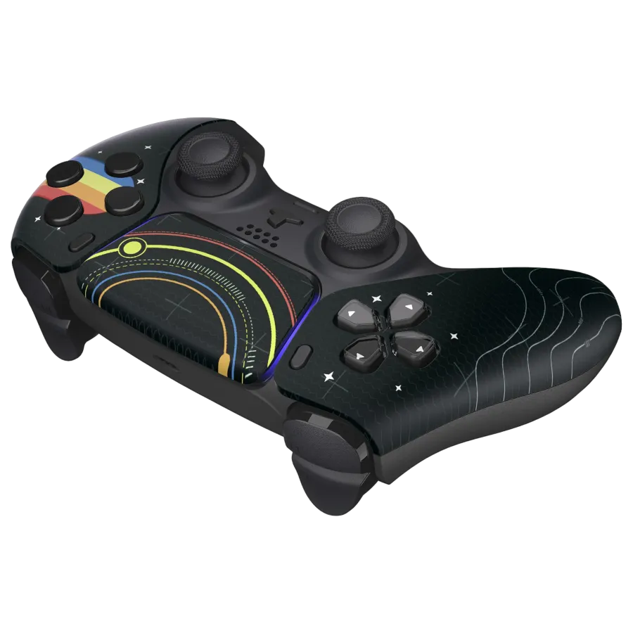 Clever Gaming Rainbow Universe PS5 controller multicolor