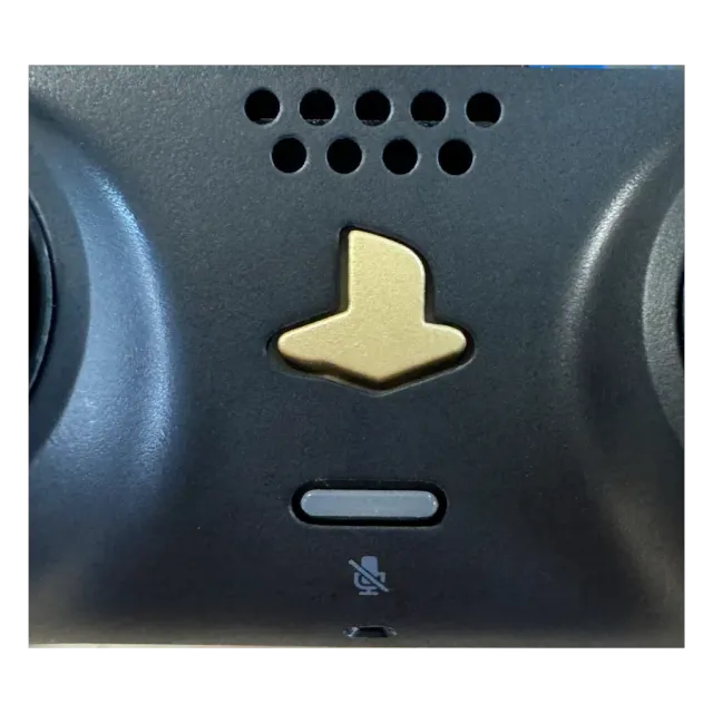 Clever Gaming home button champagne gold PS5