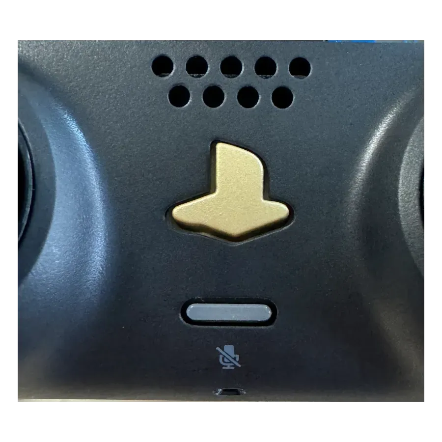 Clever Gaming home button champagne gold PS5