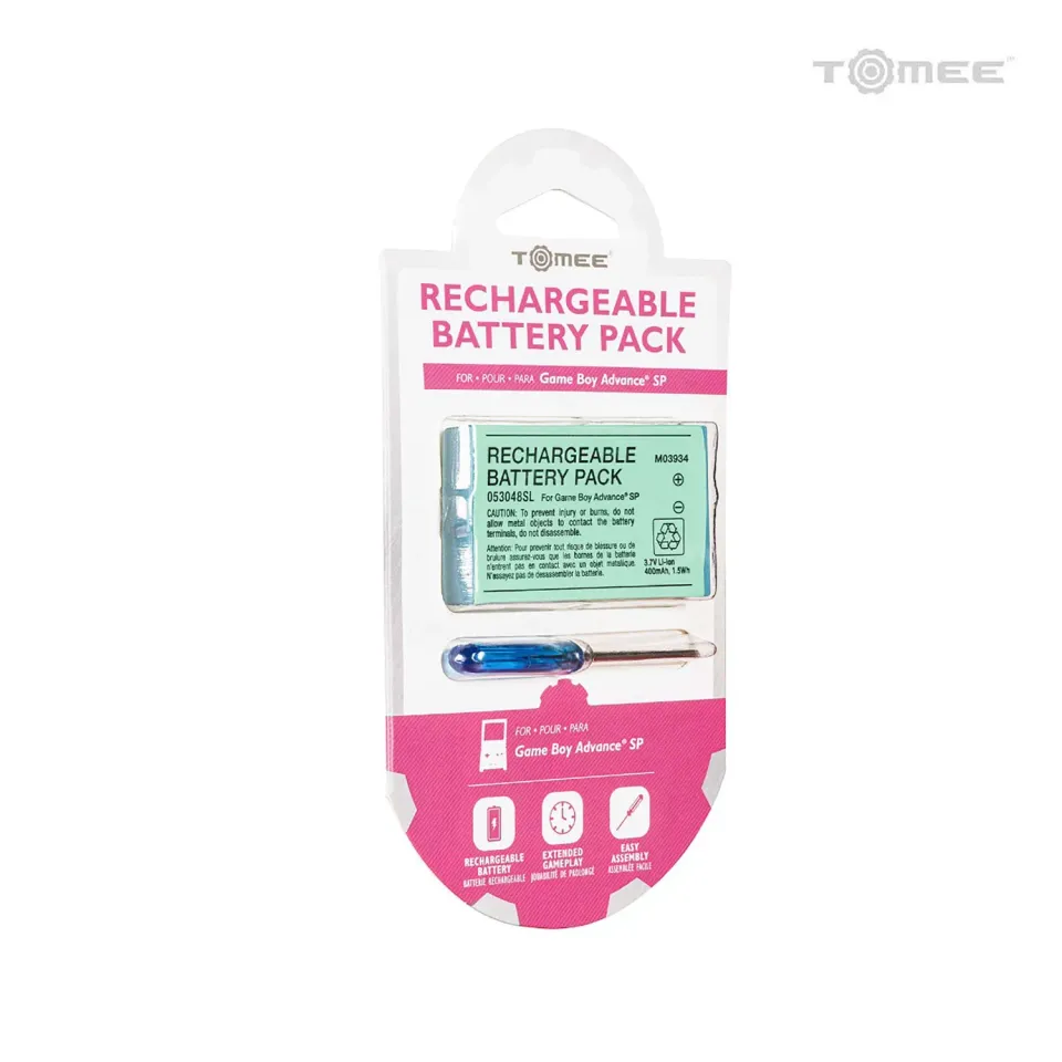 Hyperkin Game Boy Advance SP accu 400mAh oplaadbaar