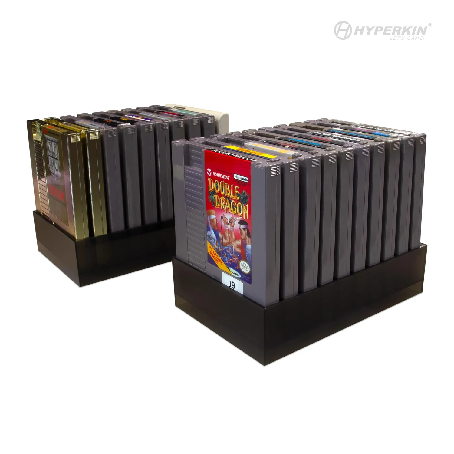 Hyperkin NES cartridge standaard 10-vaks 2-pack opberger