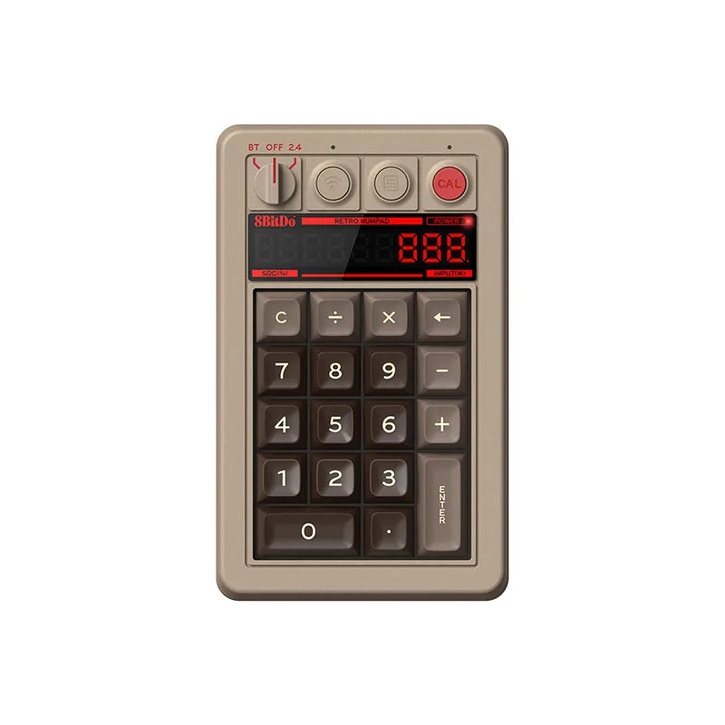 8BitDo Retro 18 Numpad N Edition mechanisch draadloos