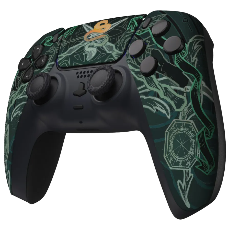 Clever Gaming Viper Elite PS5 controller donkergroen