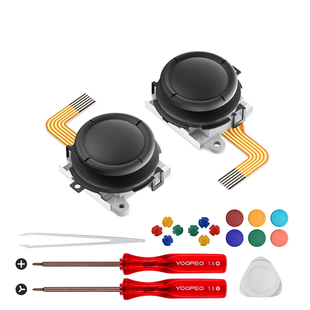 Aknes AK207 TMR joystick Switch 2 neon blauw rood driftvrij
