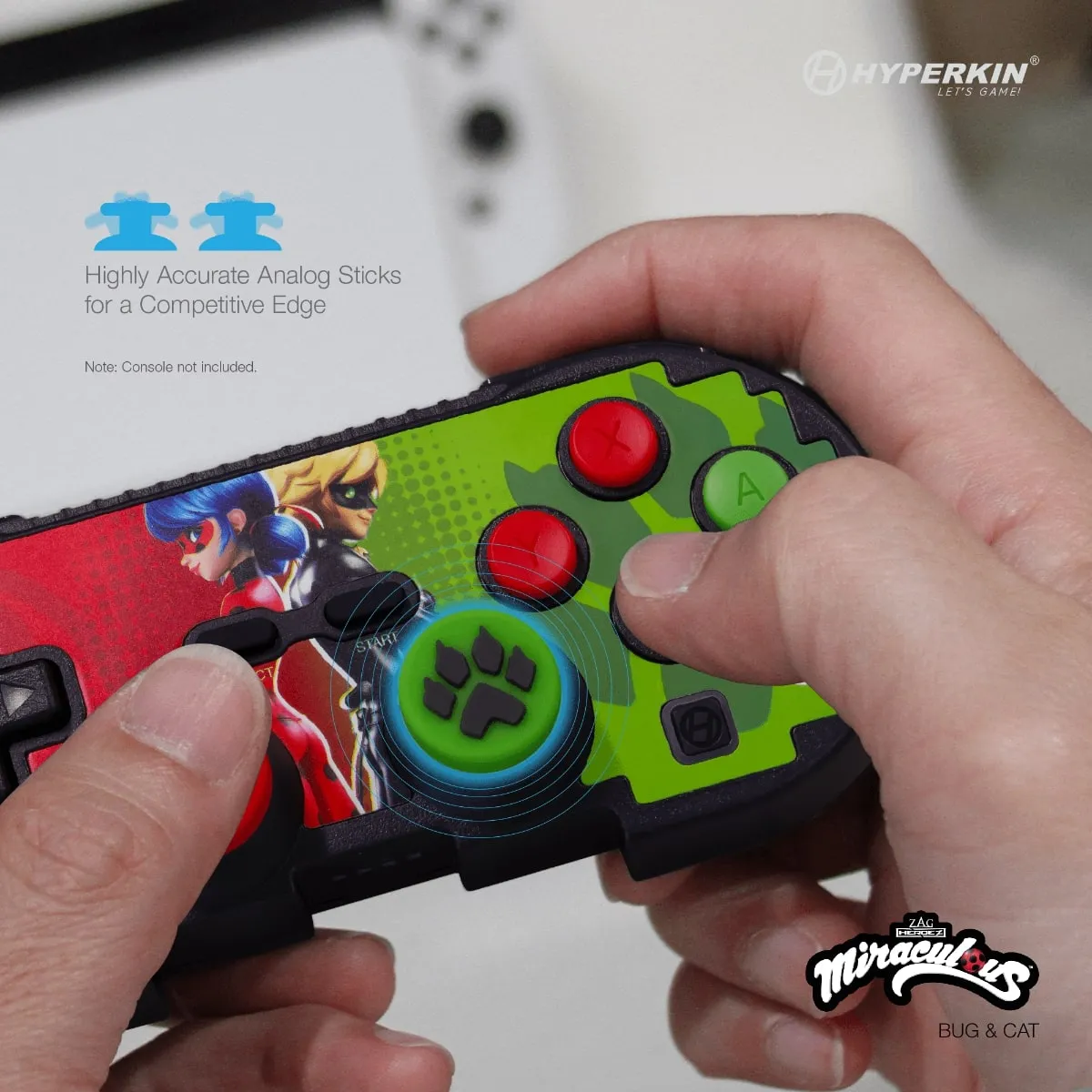 Hyperkin Pixel Art Miraculous Bluetooth controller
